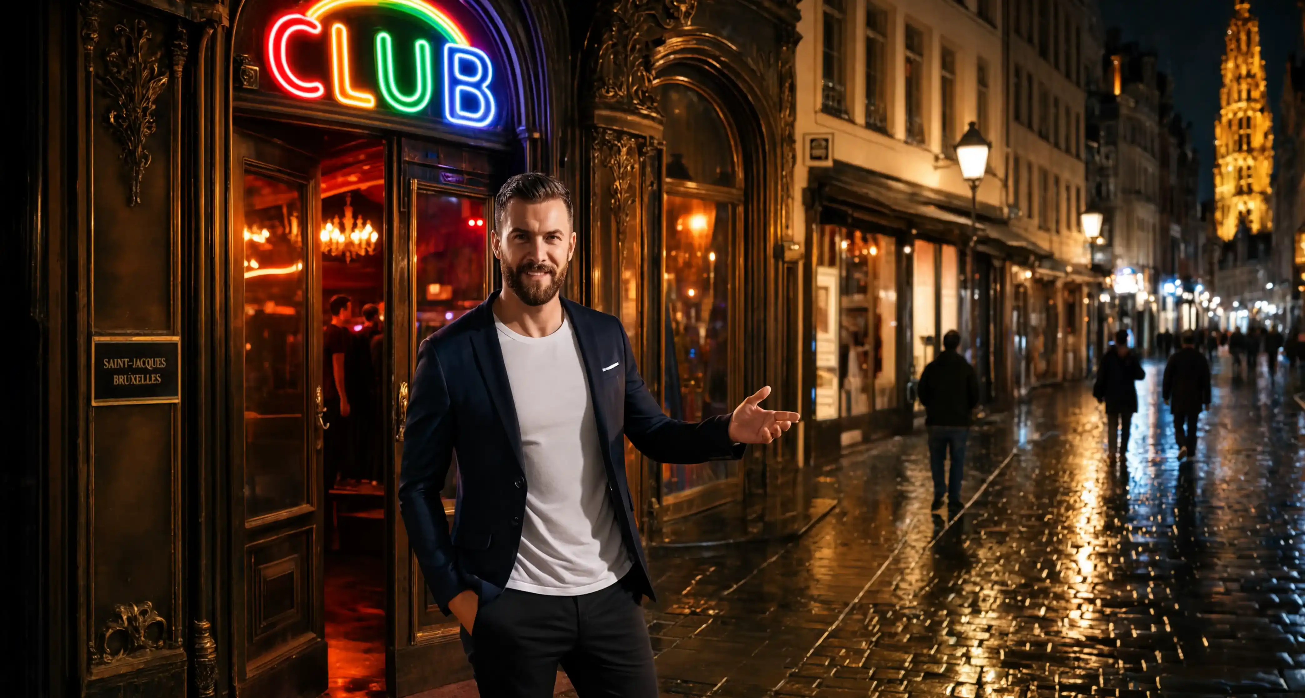Mapa de clubs gay y saunas en Bélgica