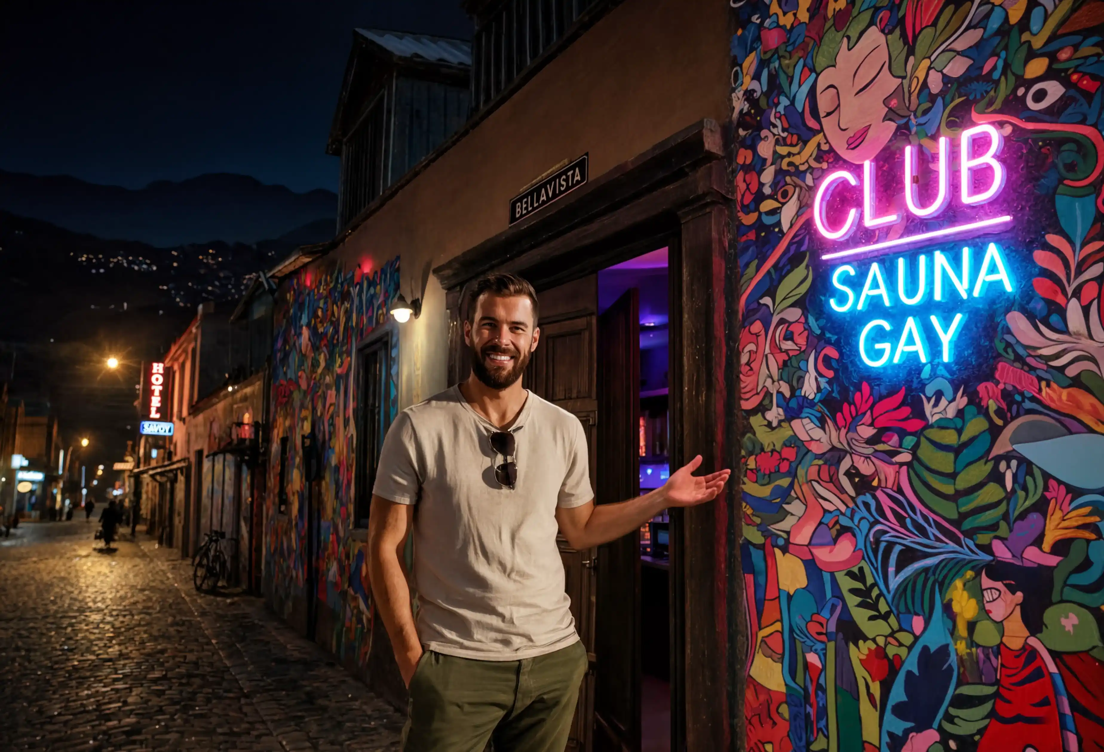 Mapa de clubs gay y saunas en Chile