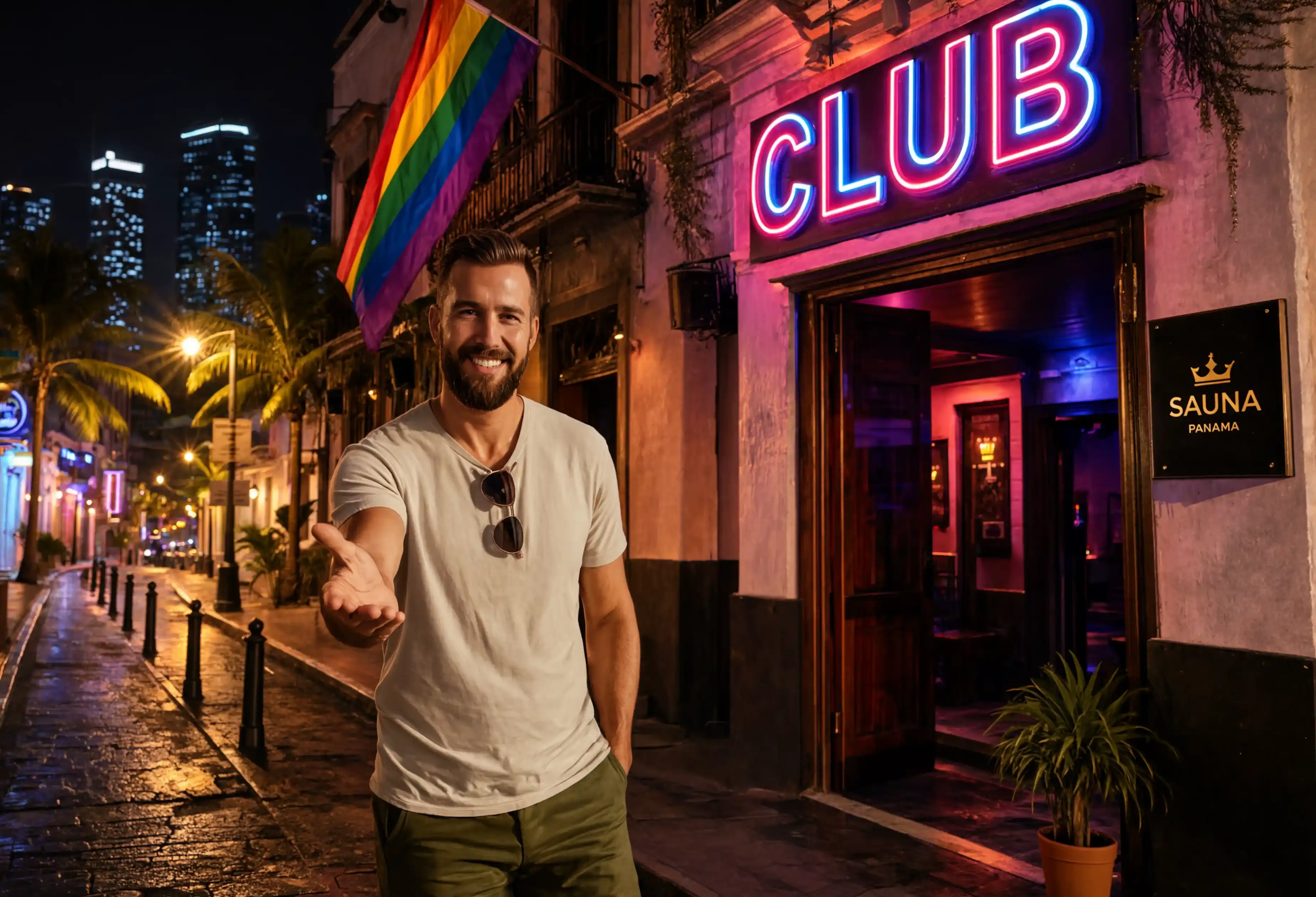 Mapa de clubs gay y saunas en Panamá